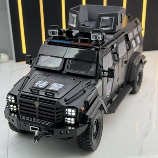 車模 1:24 合金車 focus模型車 f550 玻璃可動 警車 裝甲車 聲光迴力車 汽車模型 車模擺飾 玩具車