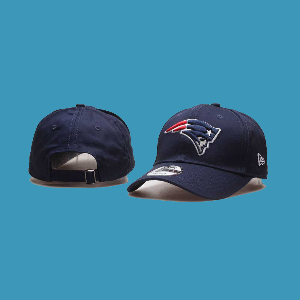 NFL 橄欖球調整帽 愛國者 New England Patriots 彎簷 老帽 男女通用 可調整 嘻哈帽 運動帽