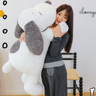 Ready Stock 120CM 史努比娃娃毛絨玩具趴趴狗長條玩偶抱枕靠墊狗狗公仔生日禮物