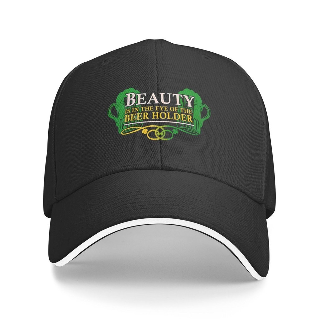 啤酒架之眼的美女聖帕特里克愛爾蘭情侶週年紀念時尚 diy 最新棒球帽