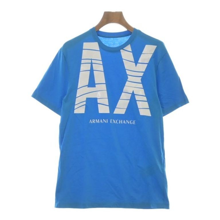 Armani EXCHANGE針織上衣 T恤 襯衫男性 藍色 日本直送 二手