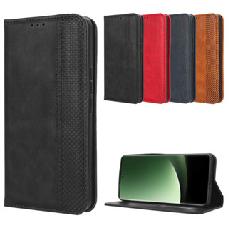 適用小米Xiaomi 13 Ultra手機殼插卡支架手機皮套磁吸翻蓋保護殼