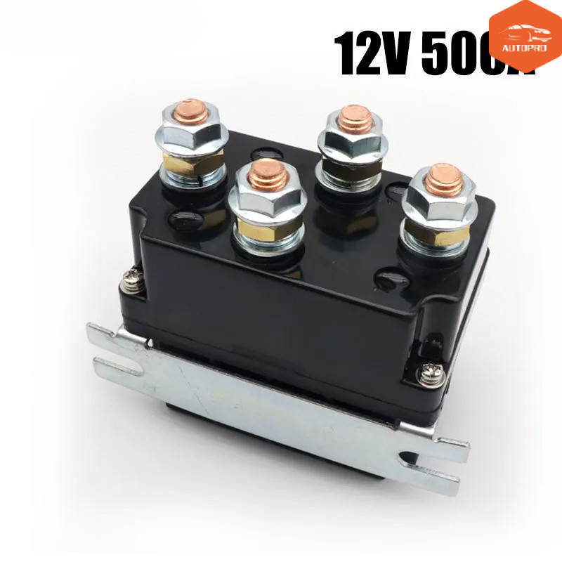 JEEP 12v 500A 絞盤遠程接觸器 12000 磅絞盤控制電磁繼電器雙無線遠程恢復通用汽車吉普車