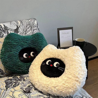 ⭐現貨限時優惠⭐ins風貓咪毛絨玩具 可愛小貓毛絨玩偶靠墊 沙發靠枕可愛少女心毛絨布娃娃 抱枕生日禮物 女生房間裝飾 女