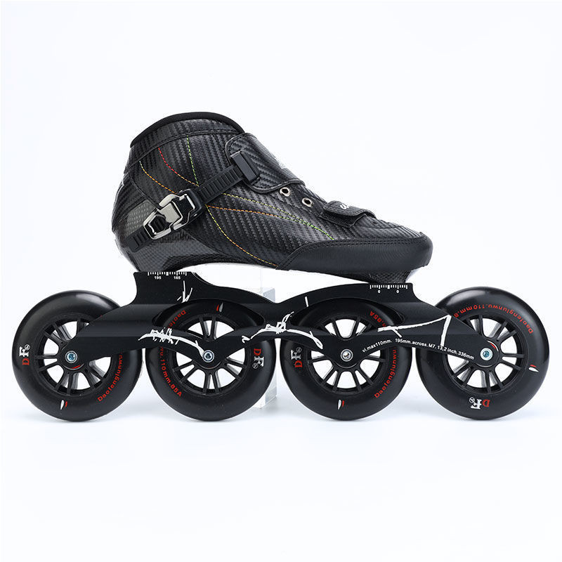 ZICO速滑鞋專業競速輪滑鞋大輪速度碳縴維溜冰鞋成人男女兒童上鞋 RGO9