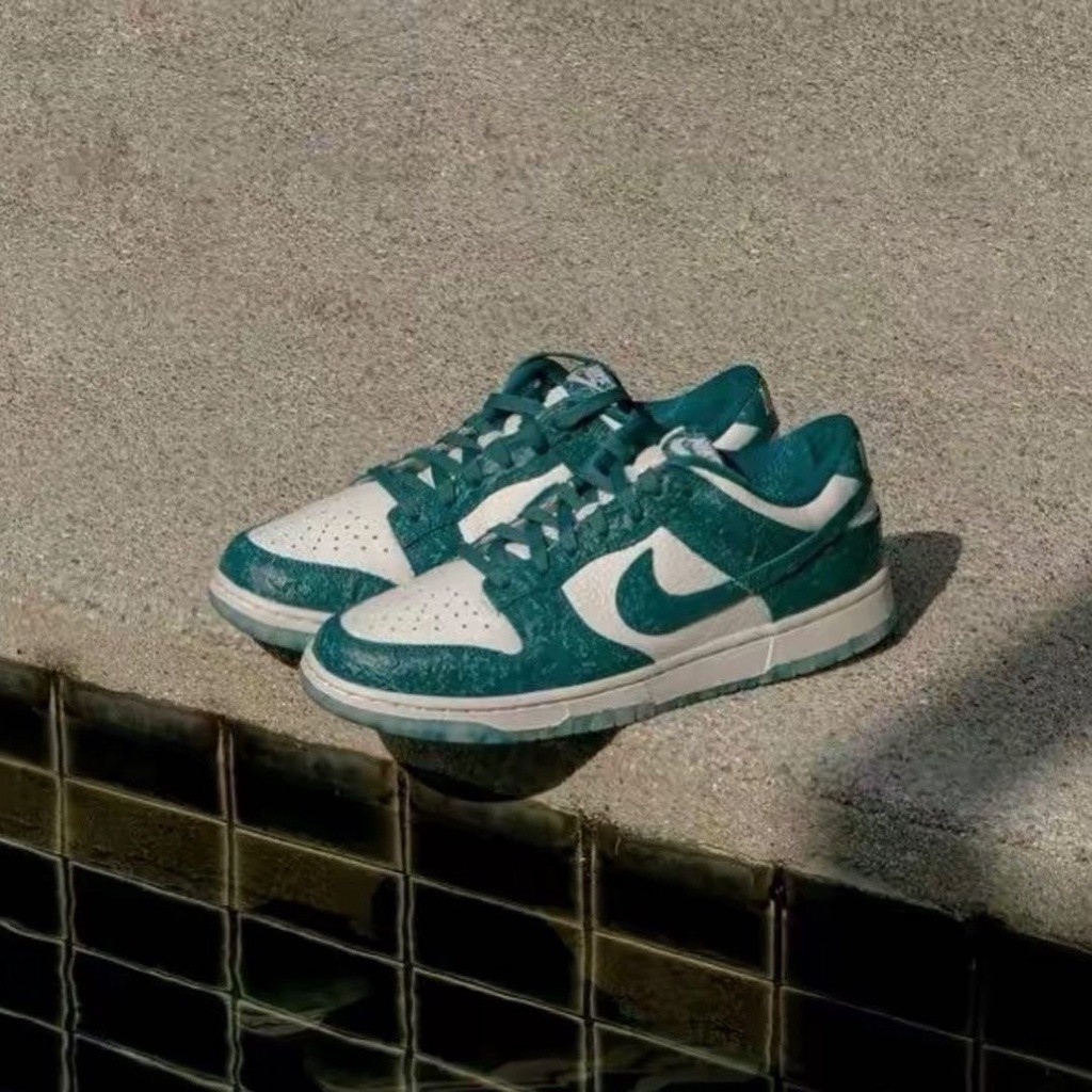 耐吉 Nike耐克大狗促銷dunk Low Ocean法國藍綠男款DV3029-100