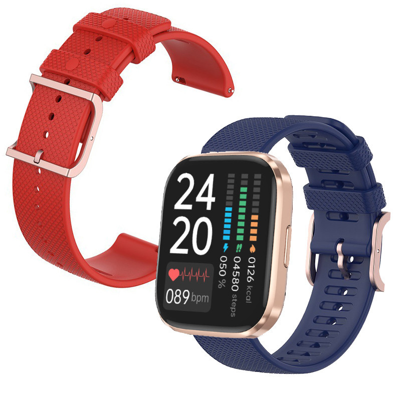 適用於人因科技 MWB270 智能手錶矽膠錶帶柔軟戶外替換腕帶運動防水手鍊