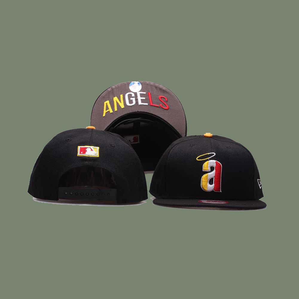 MLB 嘻哈帽 洛杉磯天使隊Los Angeles Angels 平簷帽 棒球帽 球迷帽 男女通用 防晒帽 遮陽帽 時尚