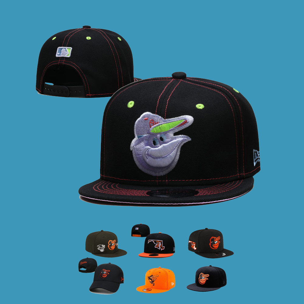 MLB 調整帽 巴爾的摩金鶯 Baltimore Orioles 棒球帽 男女通用 可調整 彎帽 平沿帽 嘻哈帽 運動帽