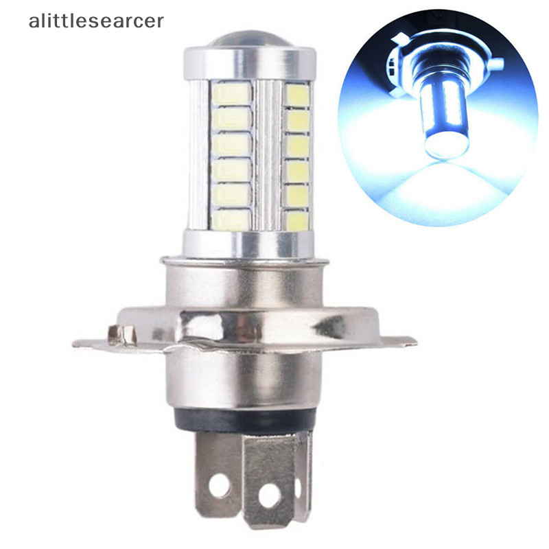 Alittlesearcer H4 33SMD LED汽車大燈燈泡日間行車燈白色摩托車霧燈EN