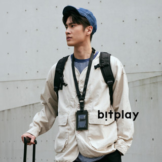 bitplay 2-Way 行李證件套 機能/卡套/員工證/識別證/悠遊卡/掛繩/防水/防護/霧面