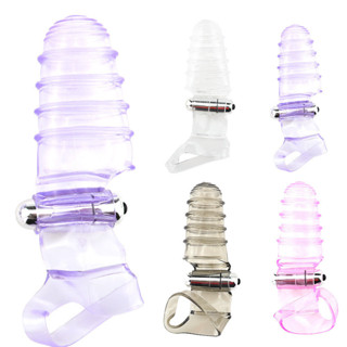震動手指套拇指刺套扣扣自慰器成人情趣性用品 夫妻玩具