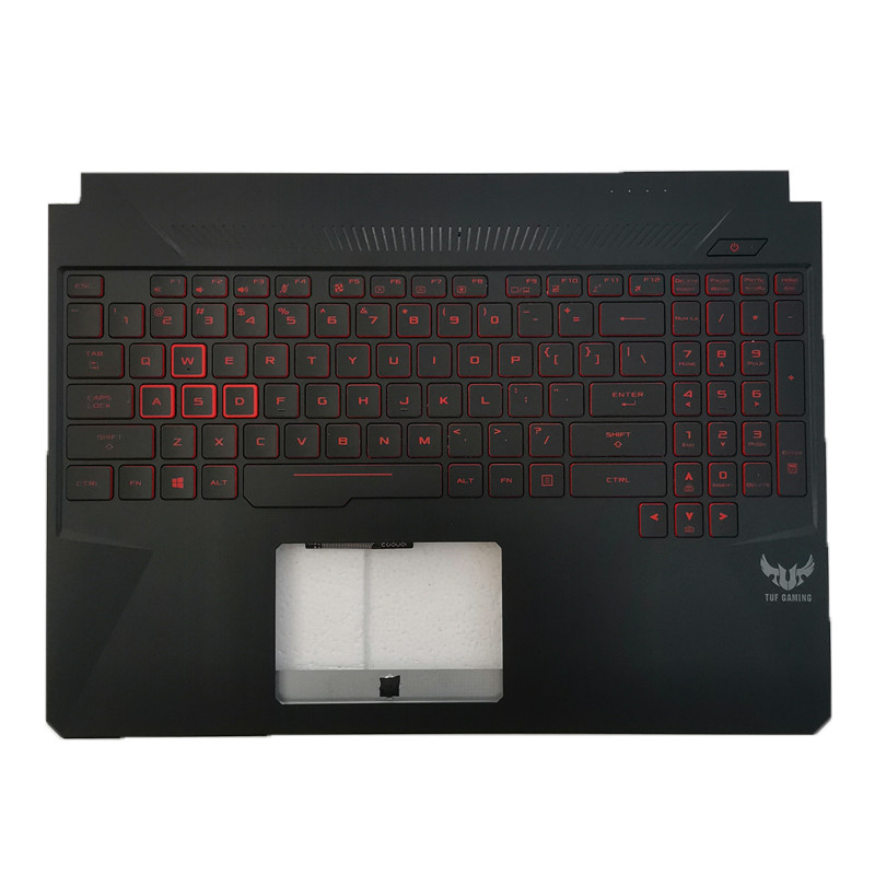 美式鍵盤適用於華碩 TUF Gaming FX505 FX505G FX505D FX505DT 筆記本電腦掌托保護套背