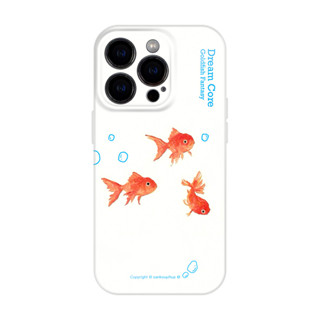 泡泡金魚 適用iphone蘋果16promax手機保護殼15系列簡約ins熱門14plus輕奢高階感13藝術小眾不同款華