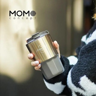 現貨秒髮#保溫杯吸管杯水杯杯子水壺日本momo保溫杯咖啡杯隨行杯小巧便攜女生316不銹鋼水杯子460ml