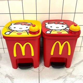 hellokitty哈嘍kt麥當勞垃圾桶家用客廳可愛創意高顏值兒童房臥室
