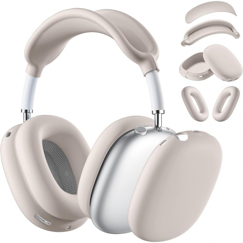 適用於AirPods Max 1/2硅膠保護套包耳式藍牙耳機套TPU保護殻