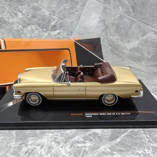 現貨IXO 1/43 BENZ 280 SE 3.5 W111 1969 賓士敞篷汽車模型 合金