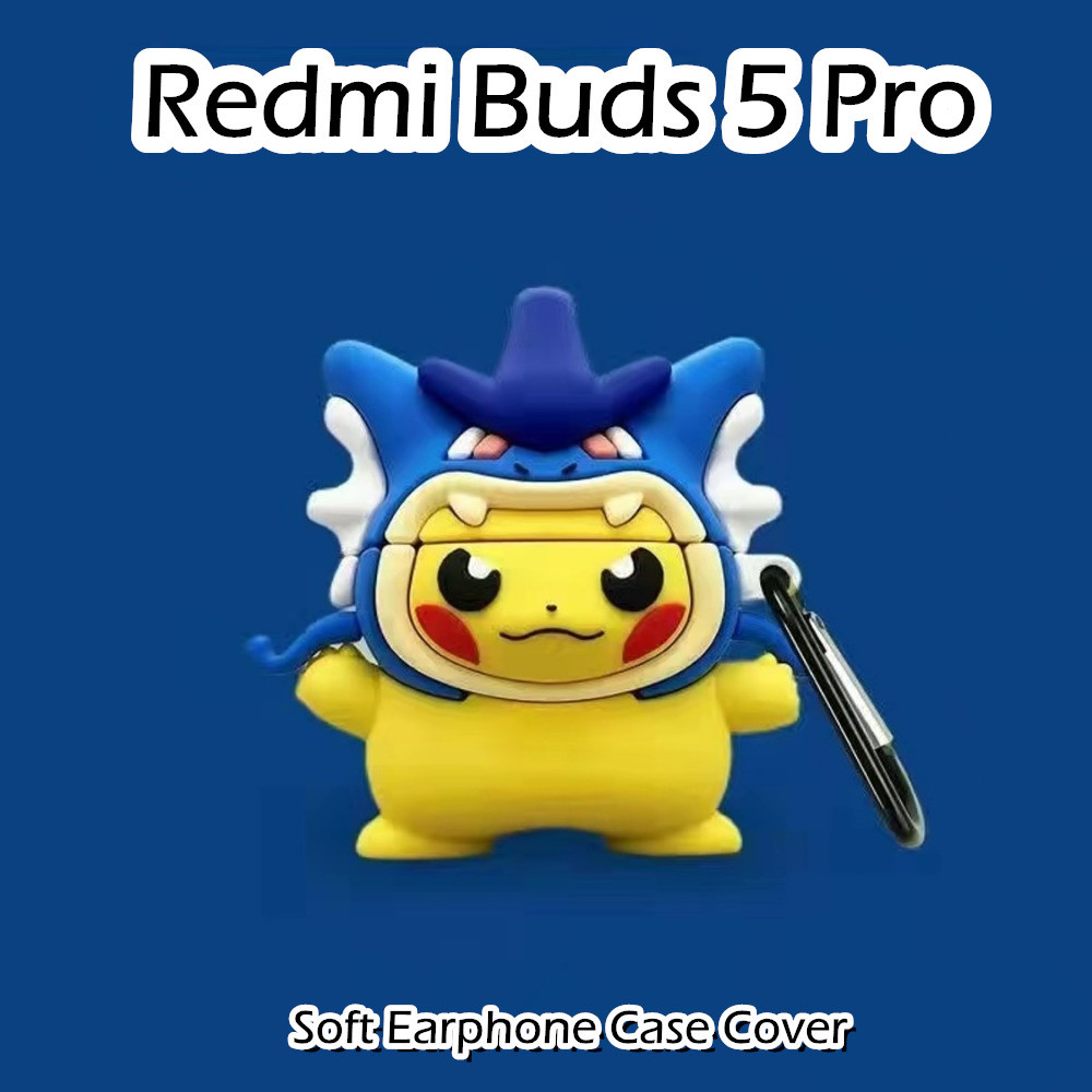 [快速發貨] 適用於 Redmi Buds 5 Pro 保護套超酷卡通軟矽膠耳機保護套保護套 NO.3
