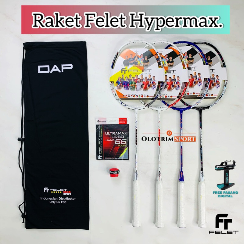 Felet HYPERMAX HYPER MAX 100 羽毛球拍原裝 FELET