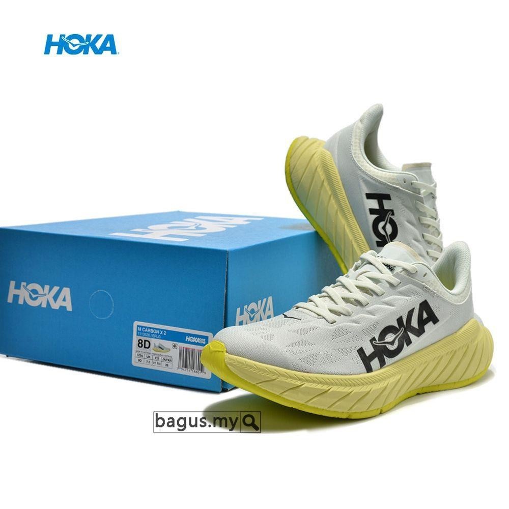 【】Hoka One carbon x2 藍色男女中性專業跑鞋 wide Art。 11