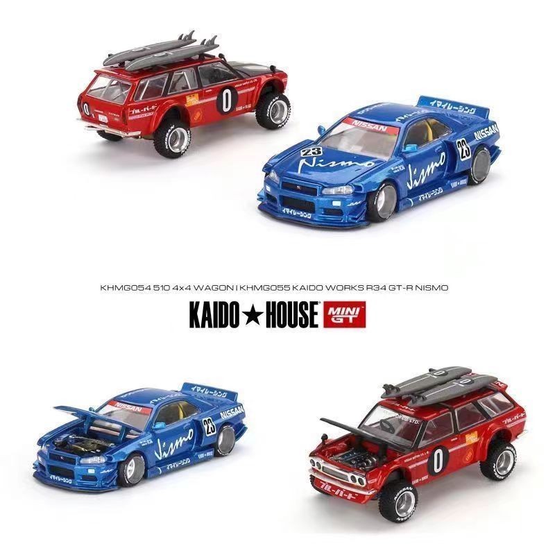 【OMG】  1/64 全開 kaido house nsx kaido house 汽車模型 TSM MINIGT K