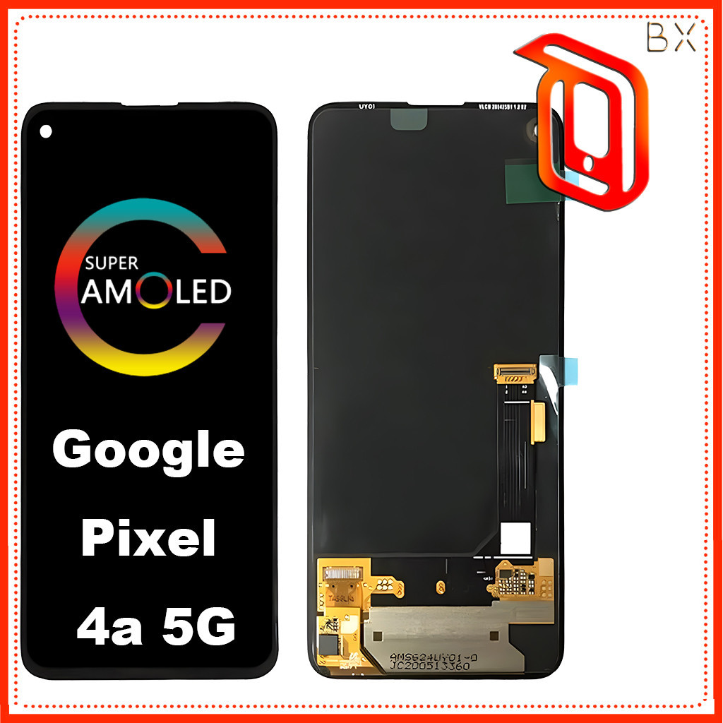 Amoled LCD 適用於 Google Pixel 4A 5G 顯示屏 LCD 屏幕