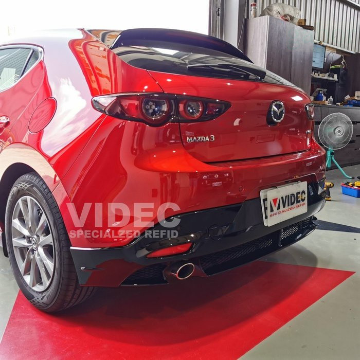 OK商城 2019 20 全新 MAZDA3 五門 MZ款 後下巴 M3 馬三 ABS材質