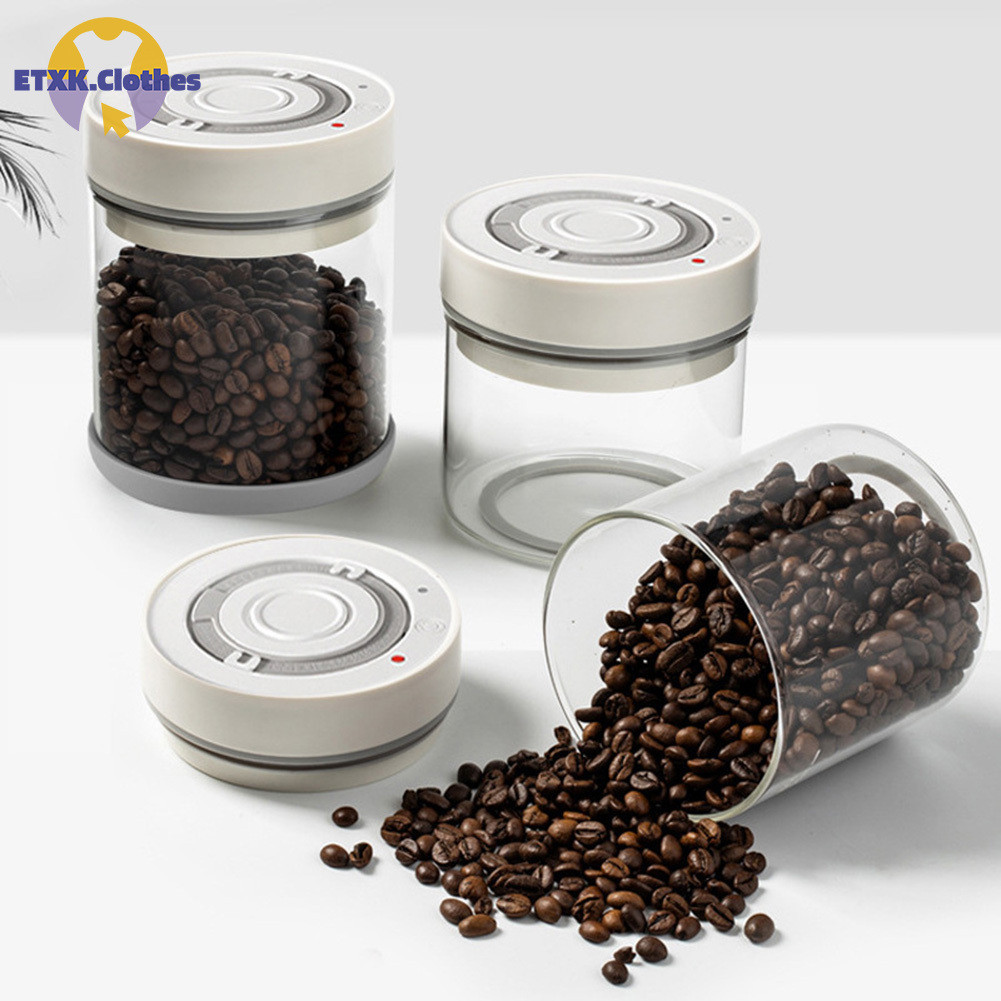 壓榨真空食品儲存罐大容量咖啡豆保鮮瓶