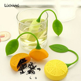 洛陽牡丹 檸檬造型矽膠茶葉包/矽膠泡茶器/茶球 茶隔 茶葉過濾器