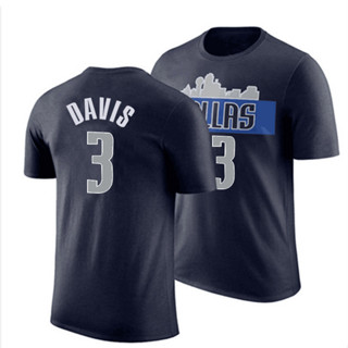 Anthony Davis NBA 速乾 短袖 運動T恤【S-3XL】NO.3 Mavericks 獨行俠 籃球熱身T恤