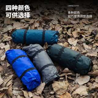 自動海綿枕旅遊露營辦公室午睡枕頭舒適護腰枕充氣戶外旅行腰靠枕