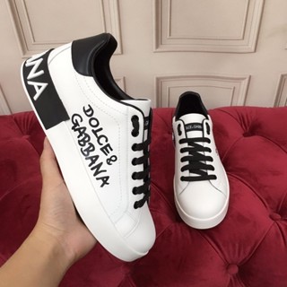 Dolce&Gabbana2025真皮字母休閒潮流拚色運動鞋ZRXP