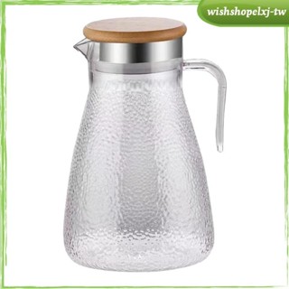 [WishshopelxjTW] 1.5l 水壺 PC 檸檬水水壺 Sangria 水壺用於派對冰箱果汁