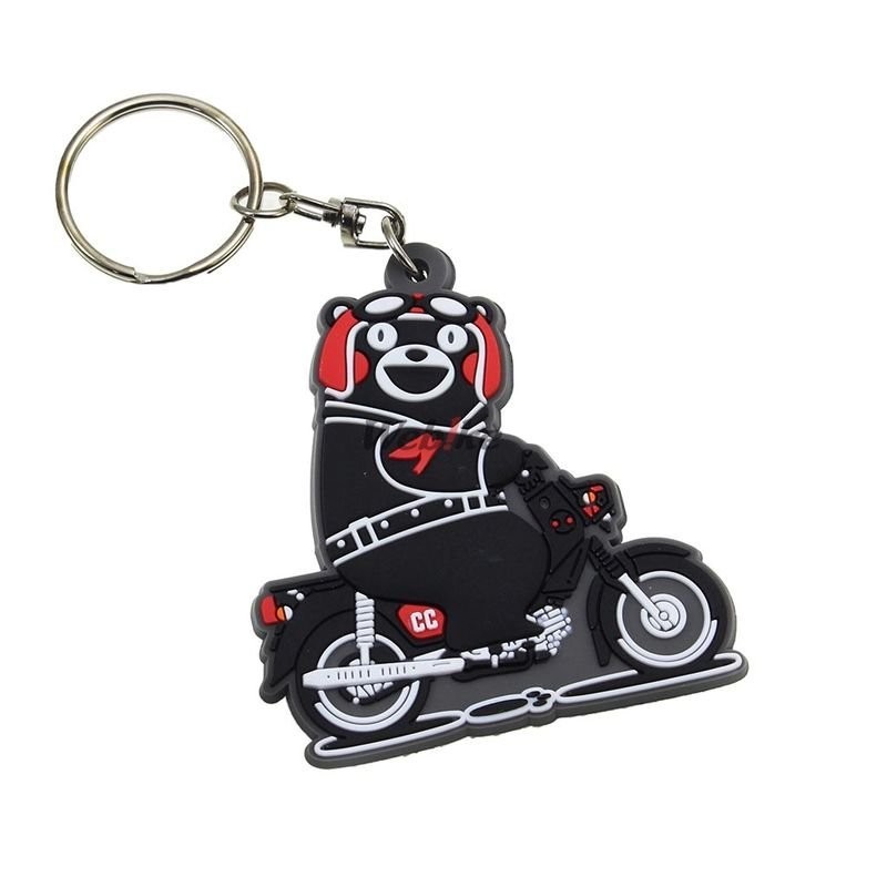 HONDA 熊本熊 X CROSS CUB 橡膠鑰匙圈