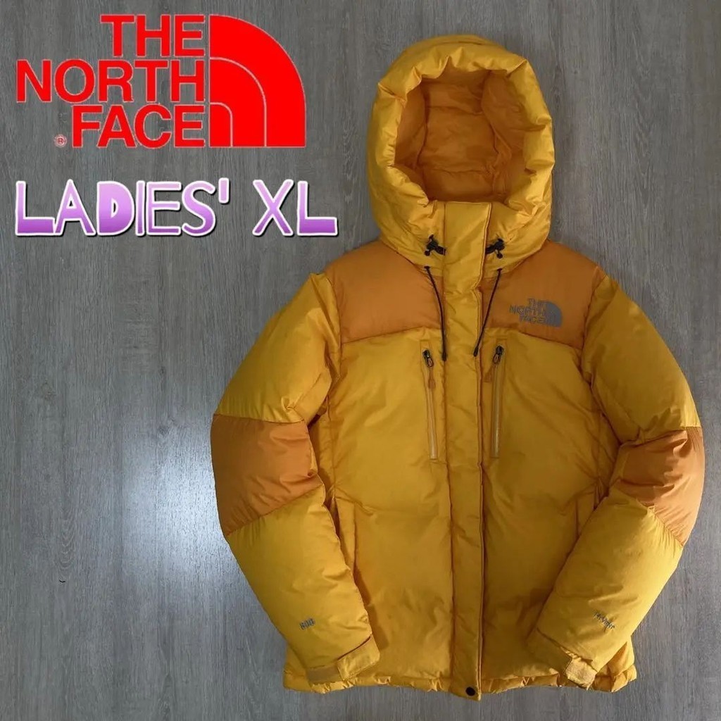 THE NORTH FACE 北面 夾克外套 Prism XL 黃色 女裝 Hyvent 日本直送 二手