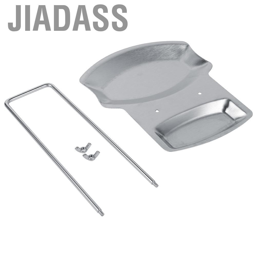 Jiadass 蓋子和湯匙架 1 件不銹鋼多功能支架鍋