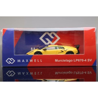 Maxwell 1/64 蘭博基尼 蝙蝠 LP670-4 S