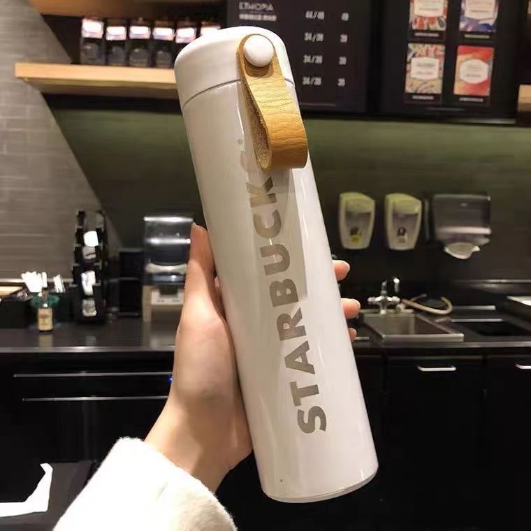 星巴克 Starbucks 韓國代購 304不鏽鋼手提保溫杯 吊繩保溫杯 女神杯 Thermos膳魔師聯名保溫杯 環保輕