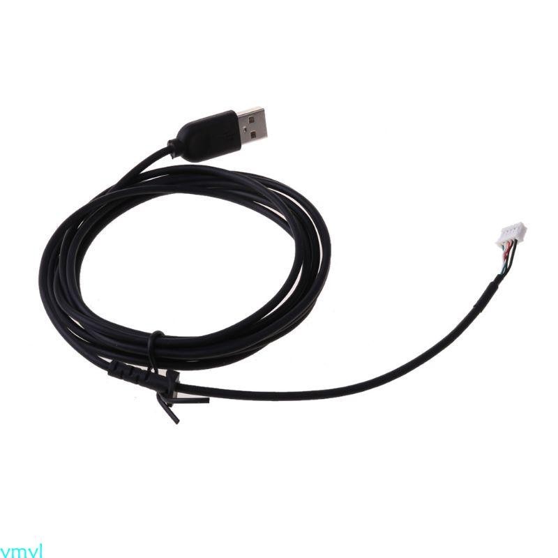 Ymyl 鼠標電纜耐用 USB 轉 5Pin 軟線 2 15M 適用於 G402 Hyperion Fury