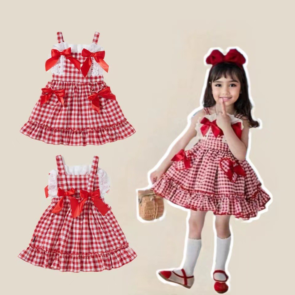 2024新款兒童洋裝女童蘿莉塔lolita公主禮服裙洋裝蘿莉塔裙子