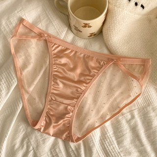 BL Lingerie party 日係緞麵性感網紗內褲女 蕾絲內褲 透明內褲 大尺碼內褲 純棉內褲 無痕內褲 低腰內褲