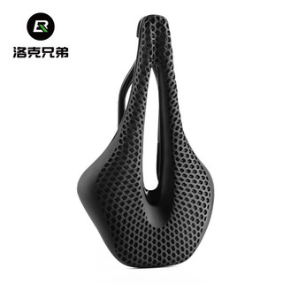 ROCKBROS洛克兄弟自行車坐墊3D列印座墊 鞍座 蜂窩格子防震鏤空透氣 坐墊 公路山地車碳纖維中空座軌騎行