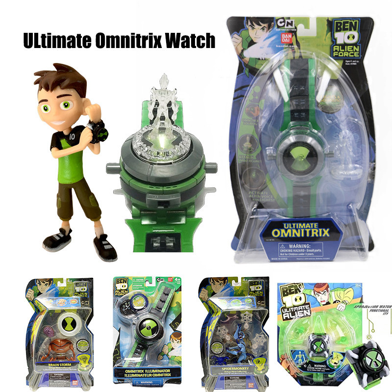 Ben 10 Ultimate Omnitrix 手錶式投影儀 Ben 兒童玩具