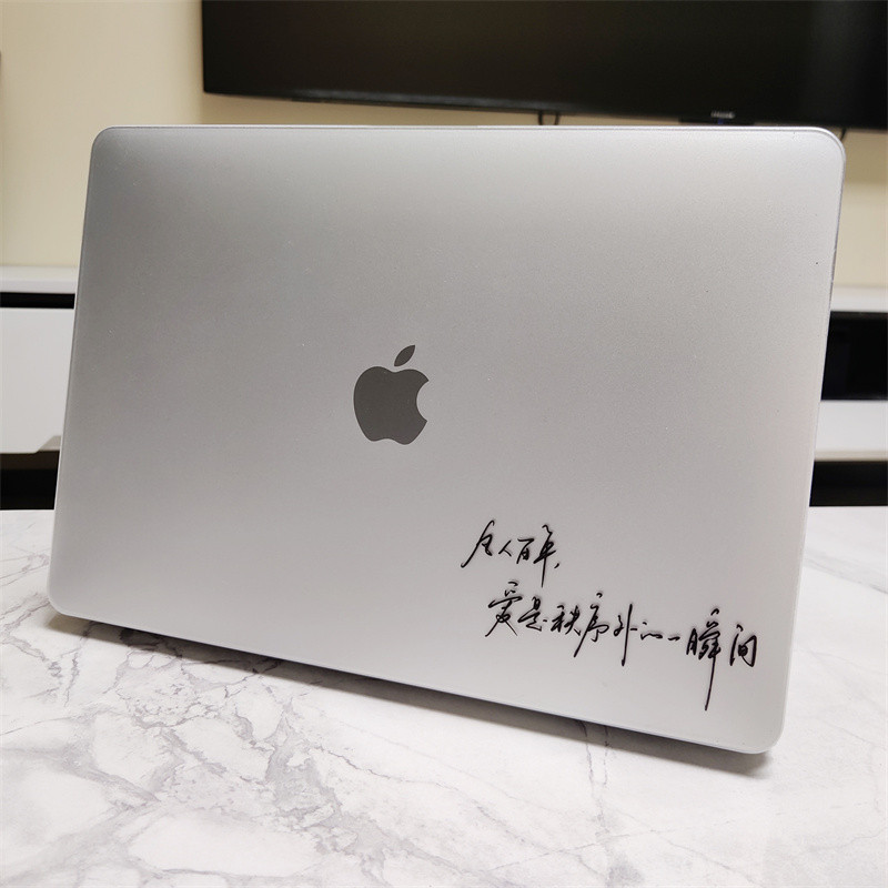 電腦殼【凡人百年】於蘋果保護殼Macbook Air13 13.6 Pro14 M1 M2 M3 Pro16電腦保護套M