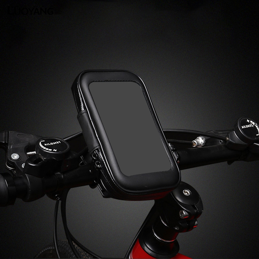 洛陽牡丹 山地腳踏車防水觸摸屏手機包導航手機支架包可360度旋轉騎行配件
