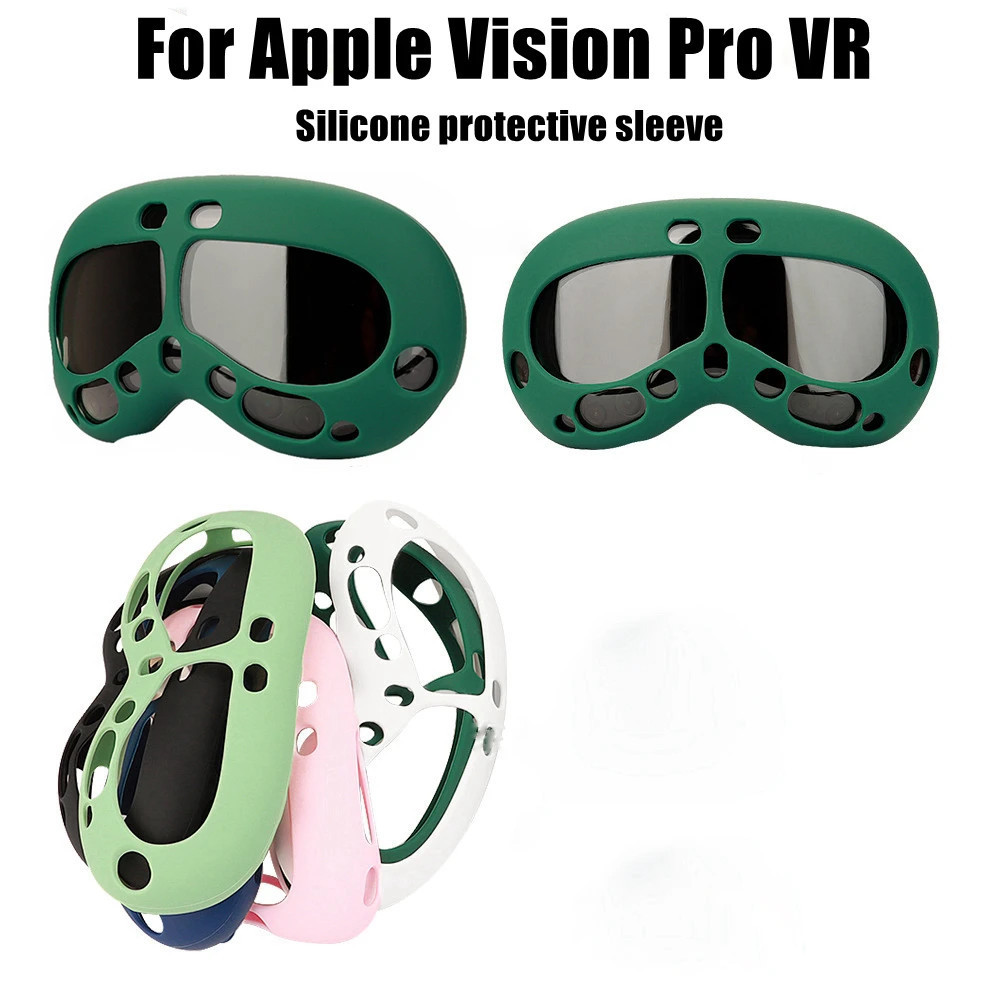 適用於 Vision Pro VR眼鏡軟VR耳機套防震VR防刮防塵矽膠保護套