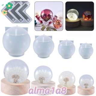 ALMA1A8環氧樹脂模具禮物裝飾品家居裝飾水晶圓球