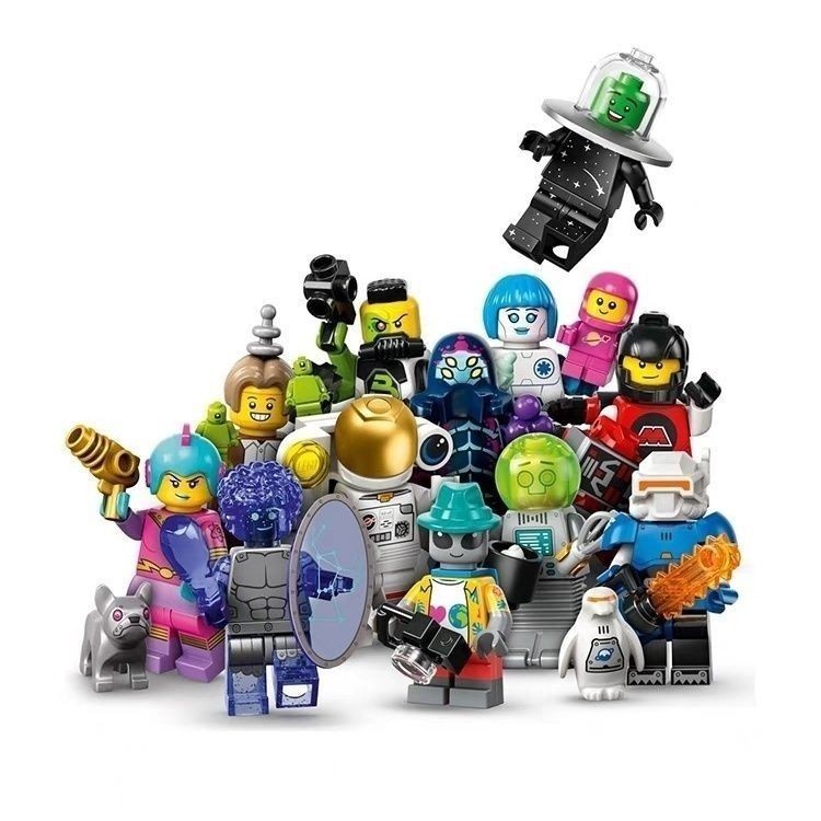 71046 樂高積木LEGO樂高71046太空人仔抽抽樂積木玩具 一套12個不重複 原封 現貨