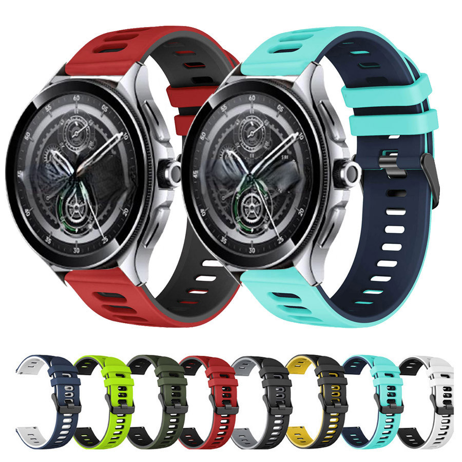 XIAOMI 適用於小米手錶 2 S1 Active Pro S2 42 46 毫米智能手錶錶帶 Correa 配件的小